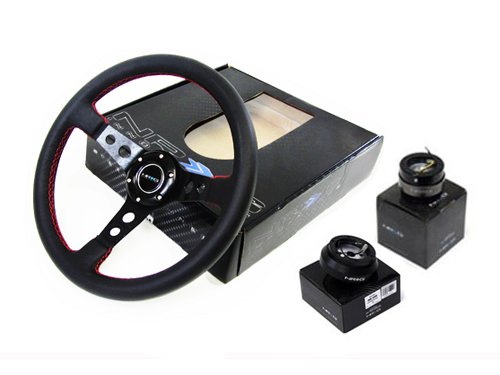 Steering System NRG Innovations ST-006BK+SRK-140H+SRK-200BK