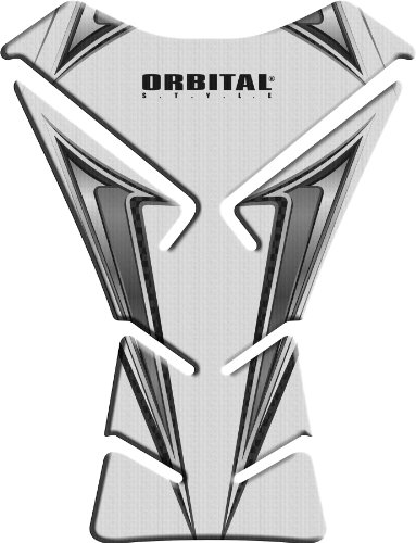 Orbital Tank Pad - Racing - Orbital - Silver Steel 2904 Decals Orbital 2904