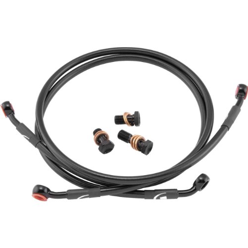 Goodridge Shadow Series Brake Line Kit KW1183-2FCBK ABS Goodridge KW1183-2FCBK