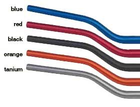 RENTHAL FATBAR BLUE HANDLEBARS CARMICHAEL HIGH 609 BEND CR KX RM YZ BARS 1 1/8 Handlebars Renthal 609-01-BU