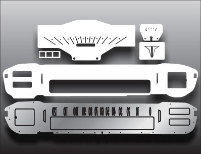 1964 Oldsmobile Cutlass F-85 White Face Gauges Light Kit  64OC-1649