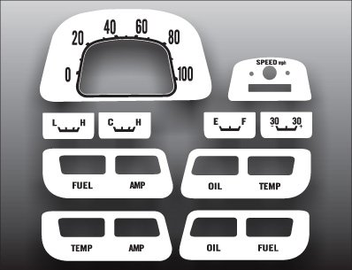 Gauge Sets  6479TL-1651