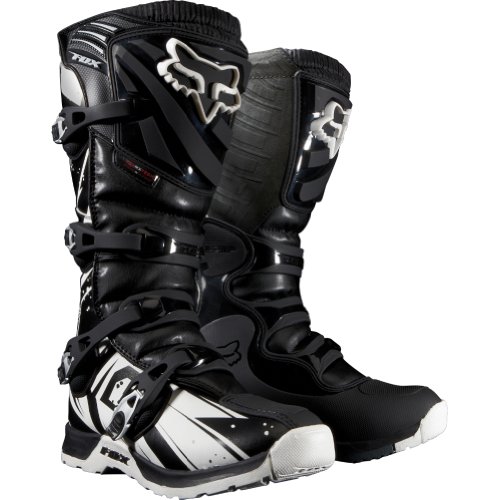 Fox Racing Comp 5 Undertow Men's Motocross Motorcycle Boots - Black / Size 13 Boots 05051-001-068