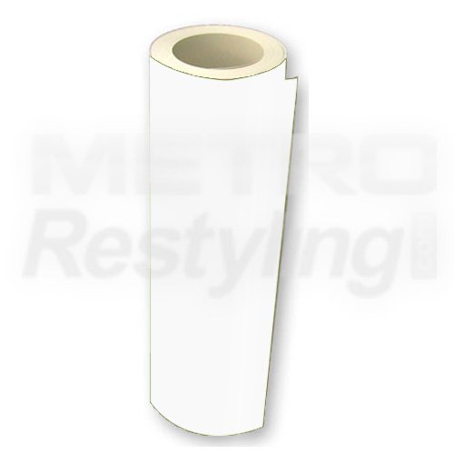 Metro Gloss White High Performance Vinyl Wrap Film 48x12 Dash Covers Avery Graphics AVERY-WHITE-48