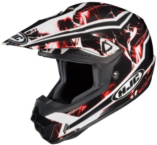 NEW HJC HYDRON CLX6 HELMET, BLACK/RED, LARGE Helmets HJC Helmets 728-914