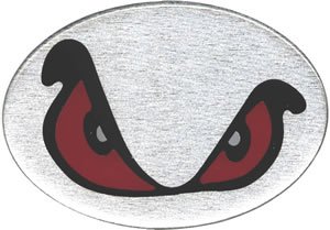 Knockout 121H 'Evil Eyes' Hitch Cover Hitch Covers Knockout 121H
