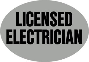 Knockout 170H 'Licensed Electrician' Hitch Cover Hitch Covers Knockout 170H