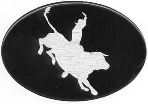Knockout 401H 'Bull Rider' Hitch Cover Hitch Covers Knockout 401H