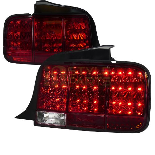 Tail Lights Spec-D Tuning LT-MST05RLED-SQ-TM