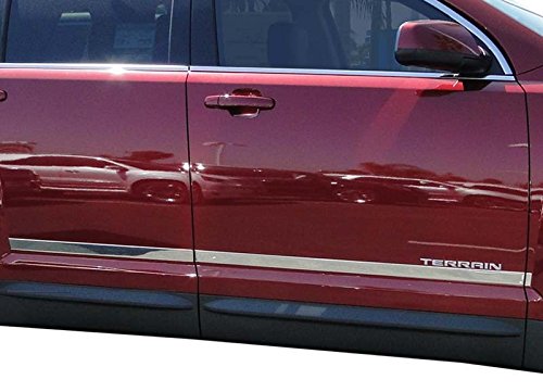 2010-12 GMC Terrain SES Chrome Door Molding Trim Door Upgrade Your Auto