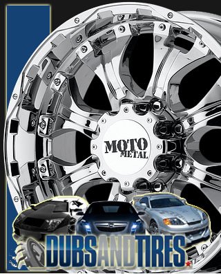 Moto Metal MO959 Wheel with Chrome Finish (20x9/8x180mm) Car Moto Metal MO95929088212