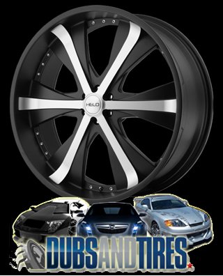Helo HE869 Wheel with Satin Black Machined (20x9/6x5.5) Car Helo HE86929062730