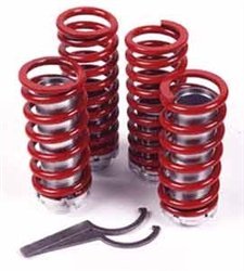 ford focus 2001-2006 Adjustable Coilover Spring (4 Coils, Hardware) Coil Springs Airbagit ADJ-FOR-06