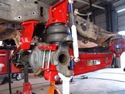 AirBagIt TOWING-F350-7 1992-1998 Front & Rear Ford F350 Pickup 4Wd Dana 60 Frt Axle Specify SRW Or DRW Axle Custom Fit Airbagit TOWING-F350-7