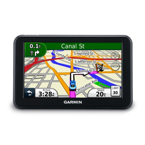 5 In. GPS w/ United States Map Coverage Navigation Systems Garmin Nüvi 50