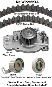Dayco WP216K1A Timing Belt Kit Timing Belt Kits Dayco WP216K1A