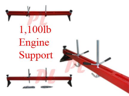1100 Lbs 2 Point Engine Support Bar Stinger Engine Hoists & Stands Generic 4486