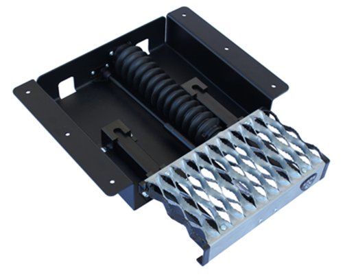 CARR With Grip Strut 12 step hands free - Blk Pwdr Coat/Galvanized - Single 501030 Categories Carr's 501030