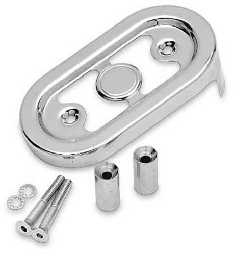 DRAG SPECIALTIES Chrome Regulator Cover American Vtwin 19-0388 19-0388 Electrical Drag Specialties 7805-0076