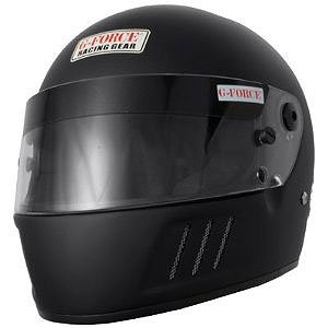 G-Force 3023LRGMB Pro Eliminator Matte Black Large SA10 Full Face Racing Helmet Racing Helmets & Accessories G-FORCE Racing Gear 3023LRGMB