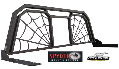 Spyder Black Widow Headache Rack Dodge Ram 2500 3500 10-12 Cargo Racks Spyder Industries 25/35-971006