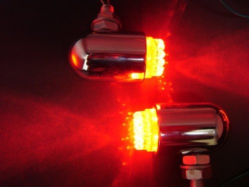 Turn Signal Assemblies & Lenses TMS @LT-BRAKE-24LED-RED(1PAIR=1BOX)