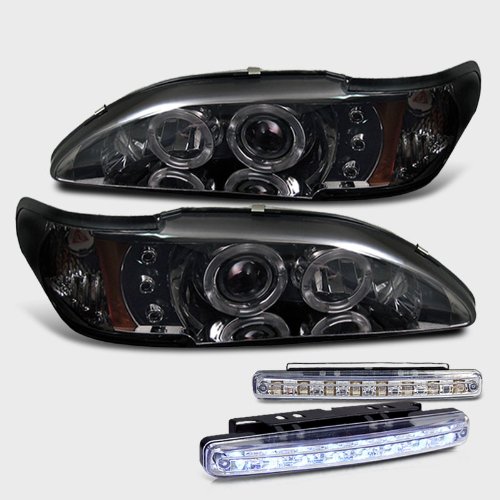 Headlight Bulbs AUTOVISIONPRO PRO-YD-FM94-1PC-AM-SMC+CBL-DRL-8LED-C