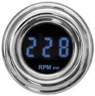 1-7/8 LED TACH BLUE Tachometers Dakota Digital 21-1273