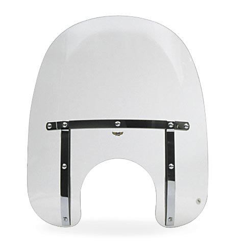 National Cycle Dakota 4.5 Windshield For Kawasaki EN500C 1996-2006 / VN800A 1995-2005 / Suzuki LS650 1986-1987, 1995-2004 /Yamaha XVS1100 1999-2009 / XVS650 1998-2010 - 17.25 Inches Height x 23.5 Inches Width - N2302 Bike Trainers & Accessories National Cycle N2302