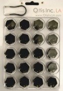 Otis Inc LA 17mm Black Lug Covers for BMW 3 Series Tire Covers Otis Inc LA 99-9712-B-3