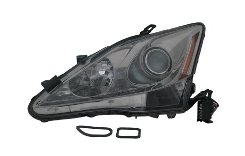 TYC Lexus Driver & Passenger Side Replacement HeadLights Headlight Assemblies TYC LH-LXIS06HAL-TYC-P2