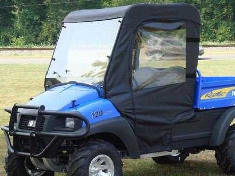 GCL UTV New Holland Rustler 120/125 Full Cab Enclosure with Lexan Windshield. Clear or Tinted. HOL120-FCL Body Kits GCL UTV HOL120-FCL -CLR-BLK