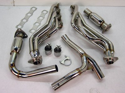OBX Header Manifold Exhaust 99-03 Ford F150 Triton 5.4L V8 SVT Headers OBX Racing Sports H-AJG92