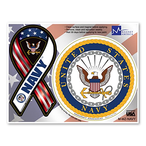 Bumper Stickers, Decals & Magnets Magnet America M-MZ-NAVY