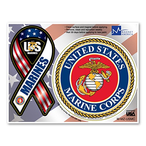 Bumper Stickers, Decals & Magnets Magnet America M-MZ-USMC