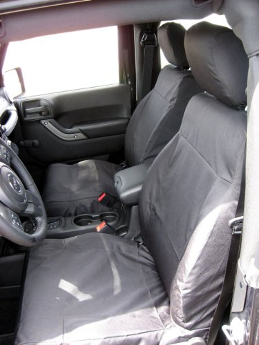 Durafit Seat Covers Black 2011-2013 Jeep Wrangler 2 Door Back/Front Seat Cover Set in Black Endura Accessories Durafit Seat Covers JP3 J1646/J1645 C1