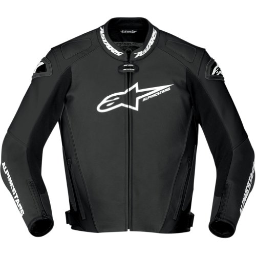 Alpinestars GP Pro Men's Leather Street Bike Racing Motorcycle Jacket - Black / Size 56 Jackets & Vests Alpinestars 2810-1993-PU-AMA