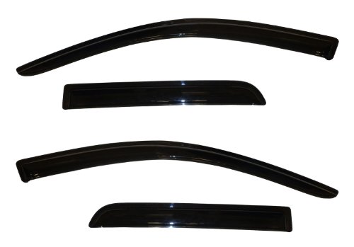 Auto Ventshade 94191 Ventvisor Window Deflector for Outlander, 4 Piece Body Auto Ventshade 94191