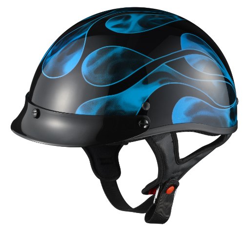 Helmets GLX Helmets 501B-FL-M