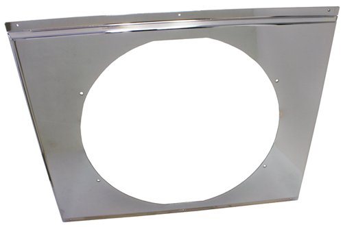 CFR Ultracool Radiator Chrome Fan Shroud Unit (22-9/16 x 18-13/16) Fan Shrouds CFR Performance HZ-1009C-28