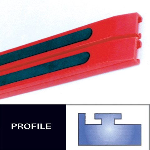 Hyperfax Polaris Red 44 3/8 Profile #1-by-HYPERFAX-62 Body & Frame Parts