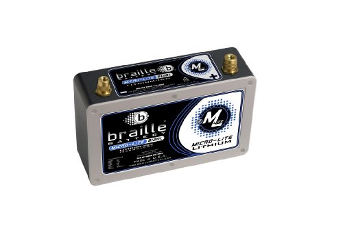 Braille Battery B128L 12 Volt Lithium Carbon Battery Batteries Braille Battery B128L