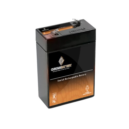 Batteries Chrome Battery SLA-6V-2.8AH-T1