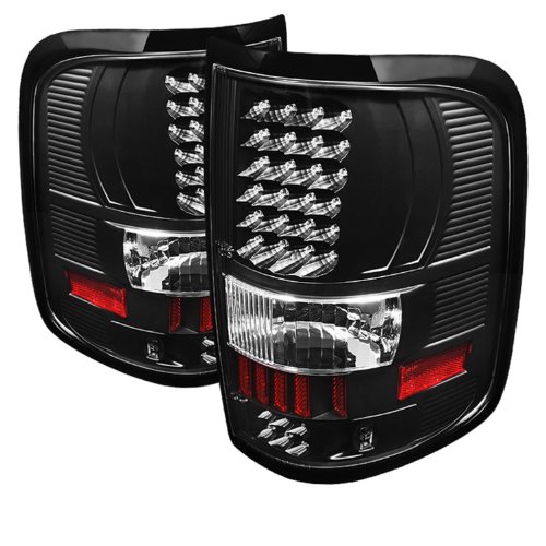 Tail Light Assemblies Spyder Auto ALT-ON-FF15004-LED-BK
