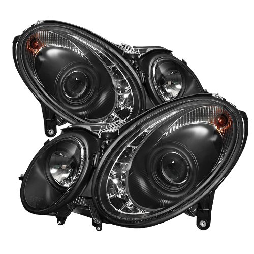 Headlight Assemblies Spyder Auto PRO-YD-MBW21103-HID-DRL-BK
