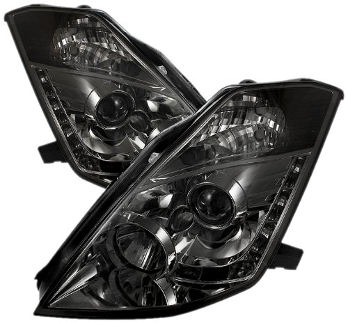 Headlight Assemblies Spyder Auto PRO-YD-N350Z02-DRL-SM