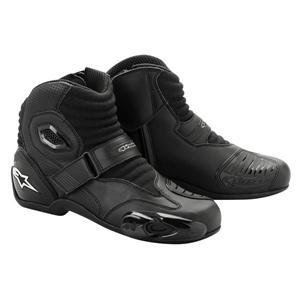 Alpinestars S-MX 1 Boots , Distinct Name: Black, Gender: Mens/Unisex, Size: 10.5, Primary Color: Black 2224012-10-45 Boots Alpinestars 10003991