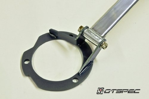 GTSPEC Front Strut Brace for Subaru LGT 05-07 Type-F - Aluminum Body Bushings GTSpec GTS-SUS-1189