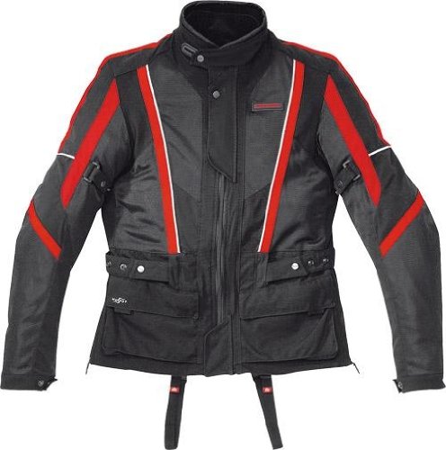 Spidi Sport S.R.L. Netwin All Season Jacket , Apparel Material: Textile, Size: 2XL, Primary Color: Red, Gender: Mens/Unisex D69 021 2XL Jackets & Vests Spidi D69 021 2XL