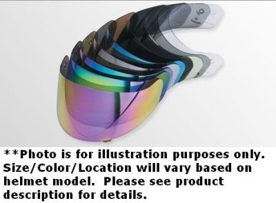 Hjc Helmets Hj09 Pinlock Shield Dark Smk Helmet Shields HJC Helmets 19-116